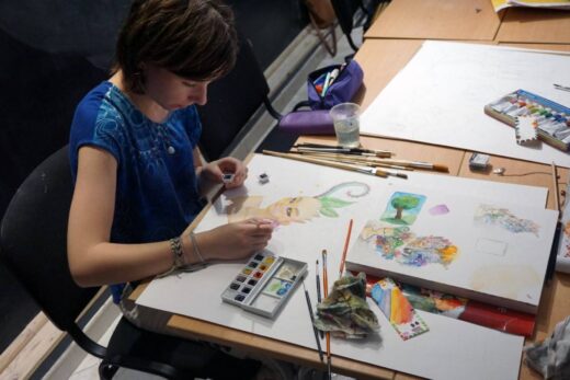 École d’arts plastiques à Grasse