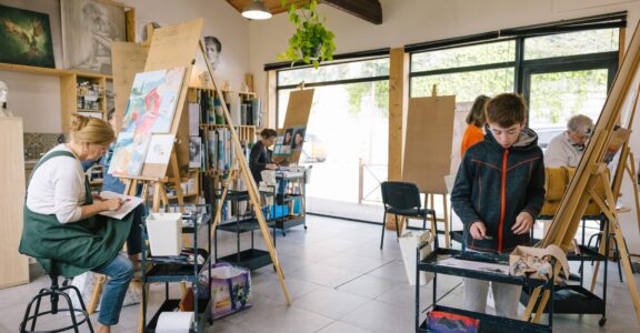 Nos cours d’arts plastiques à Grasse et à Roquefort Les Pins