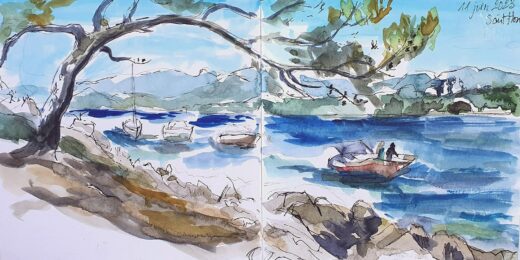 Cours de peinture à Grasse, proche de Cannes