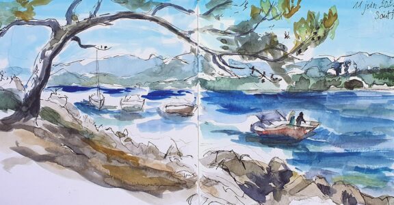 Cours de peinture à Grasse, proche de Cannes