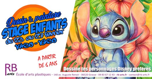 Stage&#x20;de&#x20;dessin&#x20;et&#x20;aquarelle&#x20;pour&#x20;enfant&#x20;&#x00E0;&#x20;Grasse&#x20;&#x2013;&#x20;Dessine&#x20;et&#x20;peins&#x20;les&#x20;personnages&#x20;de&#x20;Disney