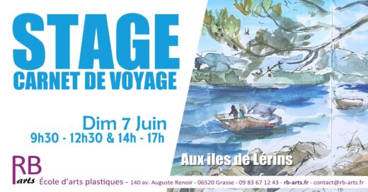Stage&#x20;de&#x20;carnet&#x20;de&#x20;voyage&#x20;en&#x20;dessin&#x20;et&#x20;aquarelle&#x20;aux&#x20;&#x00EE;les&#x20;de&#x20;L&#x00E9;rins&#x20;&#x2013;&#x20;Dimanche&#x20;7&#x20;juin