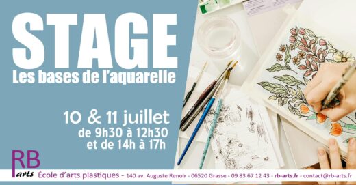 Stage&#x20;d&#x2019;aquarelle&#x20;&#x00E0;&#x20;Grasse&#x20;&#x2013;&#x20;Apprendre&#x20;les&#x20;bases&#x20;de&#x20;l&#x2019;aquarelle