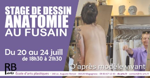 Stage&#x20;de&#x20;dessin&#x20;anatomique&#x20;de&#x20;nu&#x20;au&#x20;fusain&#x20;&#x00E0;&#x20;Grasse&#x00A0;