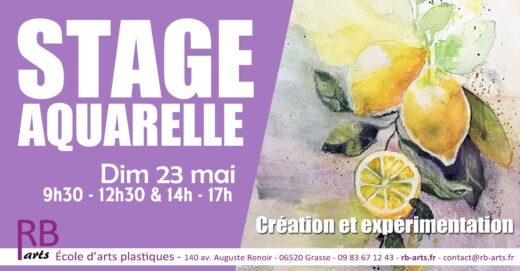 Stage&#x20;d&#x2019;aquarelle&#x20;cr&#x00E9;ative&#x20;&#x00E0;&#x20;Grasse&#x20;&#x3A;&#x20;osez&#x20;peindre&#x20;autrement