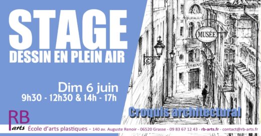 Stage&#x20;de&#x20;dessin&#x20;architectural&#x20;&#x00E0;&#x20;Grasse&#x20;&#x3A;&#x20;apprendre&#x20;le&#x20;croquis&#x20;urbain&#x20;en&#x20;plein&#x20;air