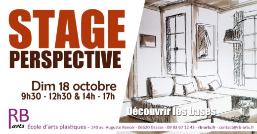 Stage de perspective à Grasse : apprendre les bases du dessin en perspective