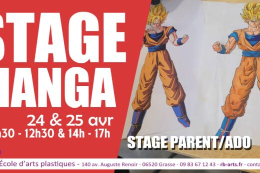 Stage manga parent-enfant à Grasse : partagez votre passion du dessin en famille