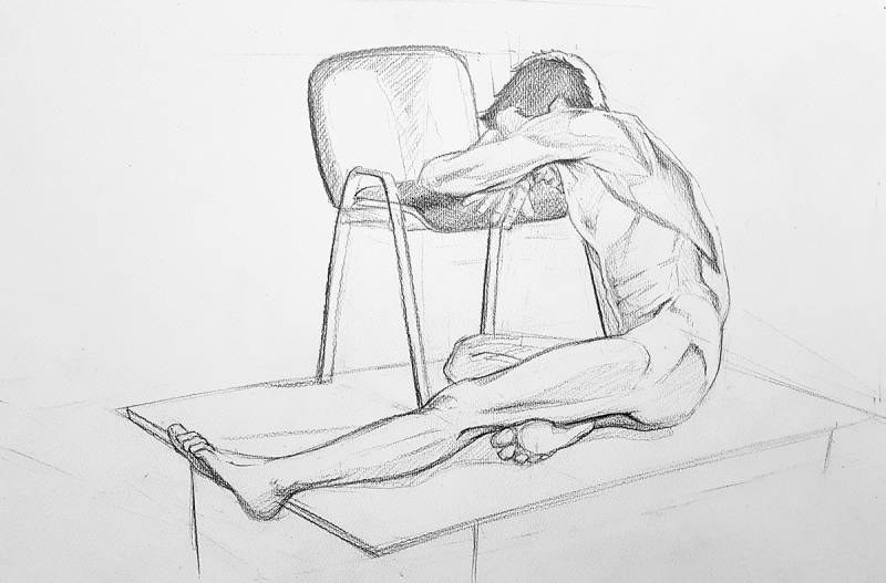 Cours de dessin de nu et d'anatomie à Grasse 06